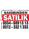 Sahibinden SATILIK Branda Afiş 1.Kalite AVRUPA BRANDA 100x200cm Tasarım03