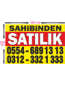 Sahibinden SATILIK Branda Afiş 1.Kalite AVRUPA BRANDA 200x400cm Tasarım03