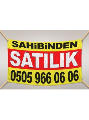 Satılık Afiş