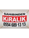 Sahibinden KİRALIK Branda Afiş 1.Kalite AVRUPA BRANDA 200x400cm Tasarım03