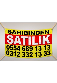 Sahibinden SATILIK Branda Afiş 1.Kalite AVRUPA BRANDA 100x150cm Tasarım03