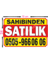 Sahibinden SATILIK Branda Afiş 1.Kalite AVRUPA BRANDA 50x70cm