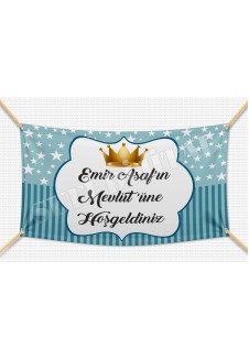 Doğum Günü, Baby Shower,Doğum Odası, Parti Afişi,Bebek Mevlüdü Afiş